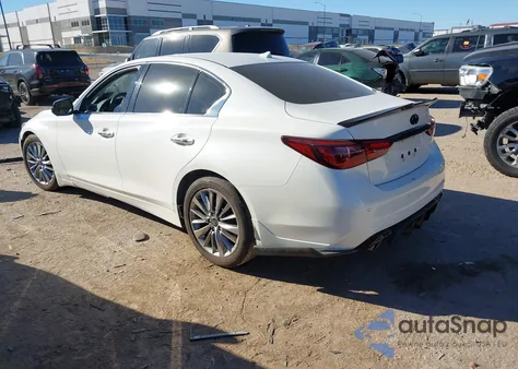 2024 Infiniti Q50 Luxe z USA, uszkodzony, nr VIN JN1EV7BP3RM600319